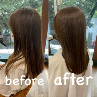 ロング 髪質改善/艶カラー 塩野成一のヘアスタイル