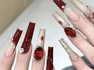 メンズ ネイル Bloom kabukiのネイルデザイン