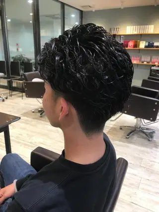 ショート カラー パーマ ヘアアレンジ メンズ キッズ ネイル マツエク・マツパ MODEK's西宮店 マネージャー神道有基のヘアスタイル
