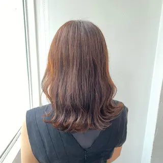 ミディアム カラー メンズ ✨透明感、艶髪ヘア✨ 韓国ヘア特化💖のヘアスタイル