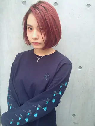 ショート ミディアム カラー ヘアアレンジ ☃️髪質改善🉐割✨ ❄️“ever”❄️のヘアスタイル