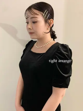 ヘアアレンジ 落合希 Olivebeigeのヘアスタイル