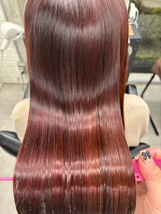 ロング カラー 巻ける縮毛矯正🌸 勝倉　麗のヘアスタイル