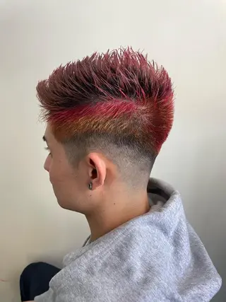 ショート カラー メンズ WEST OLAND加藤圭介のヘアスタイル