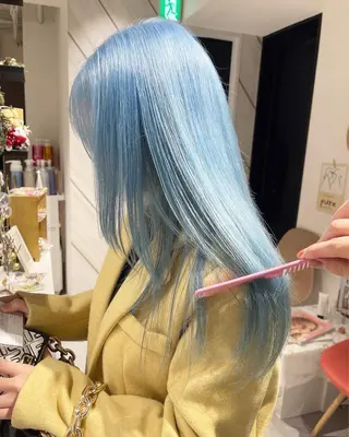 カラー 渋谷/ハイトーン/ 💫airi🪽のヘアスタイル