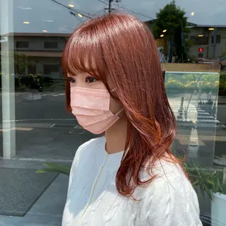 カラー 山本 嵩馬のヘアスタイル