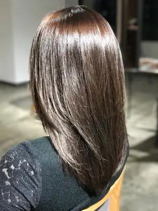 ミディアム セミロング ロング カラー 🌈ディレクター🌈 徳松優希のヘアスタイル