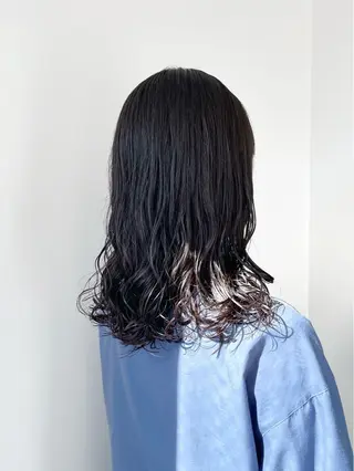 ロング パーマ ENIF ツキのヘアスタイル