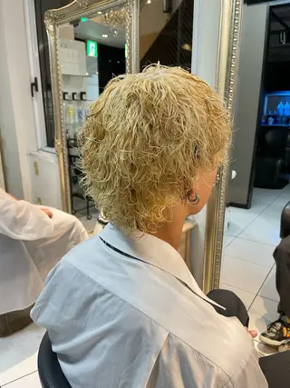 ショート カラー パーマ メンズ 🔥お値段以上🔥 メンズ特化たかひろのヘアスタイル