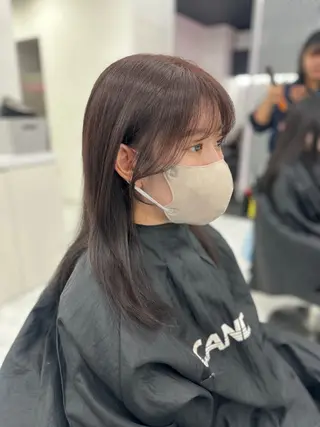 ロング カラー パーマ ヘアアレンジ メンズ キッズ ♥️韓国ヘア レイヤー♥️ゆりのヘアスタイル