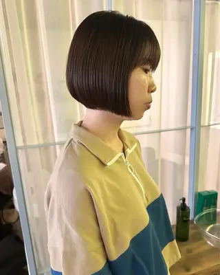 ショート 政木彩香/丸みボブ/ ショートボブのヘアスタイル