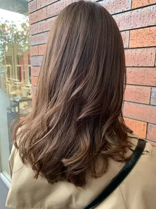 セミロング 松本 将太のヘアスタイル