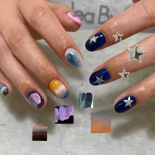 ネイル RooM tani /個性派ニュアンスのネイルデザイン