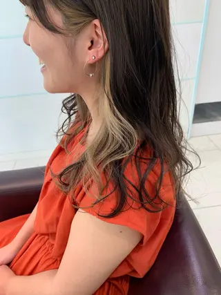 ロング カラー 🌼sunc HINAMI🌼のヘアスタイル