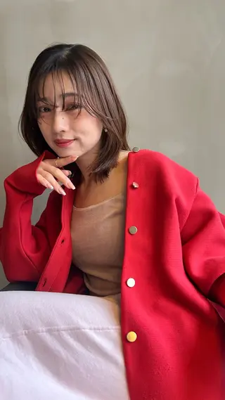 ショート カラー ショート/ボブ/ 心斎橋/宮脇美奈のヘアスタイル