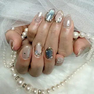 ミディアム Conjunim MAMI🎀✨のネイルデザイン