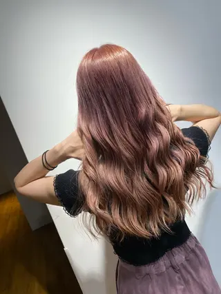 ロング カラー ヘアアレンジ 久米 治仁のヘアスタイル