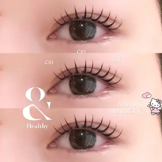 マツエク・マツパ 千島 里歩のマツエク・マツパデザイン