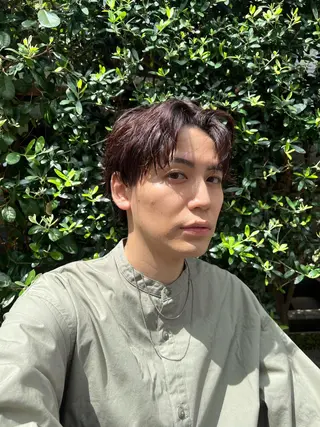 カラー パーマ メンズ YUMA/レイヤー/ 似合わせ/パーマのヘアスタイル