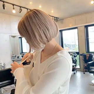 ショート カラー 大宮 / ボブ特化 永井竜也のヘアスタイル