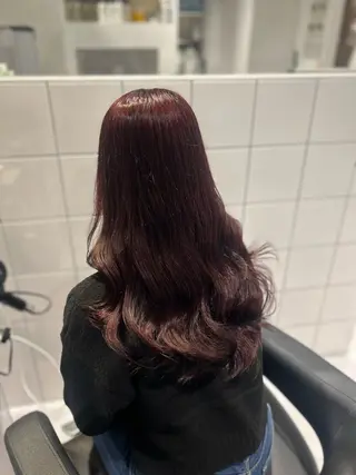 ロング カラー 表参道/透明感カラー /暗髪/ジュキヤのヘアスタイル