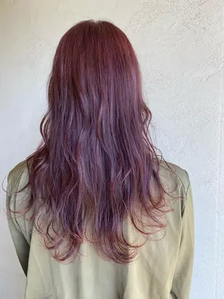 ロング ami🍑艶カラー/ 髪質改善/透明感のヘアスタイル