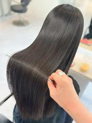 ロング 野口聖矢/縮毛矯正 髪質改善/ViVIEのヘアスタイル