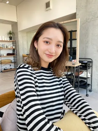 ミディアム また会いたくなる 美容師【KENTA】のヘアスタイル