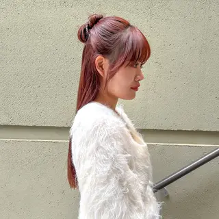 ロング ヘアアレンジ SHANTi 飯塚 ヘアセット/髪質改善のヘアスタイル