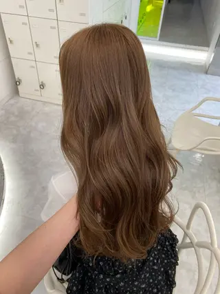 カラー 🤍やわらか抜け感 hair🤍RINのヘアスタイル