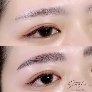 アイブロウ Total Beauty Salon siesta所属・yu (ユウ)の眉毛・アイブロウイメージ