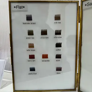 マツエク・マツパ cilche eyelash所属・cilche 葉山のマツエク・マツパデザイン