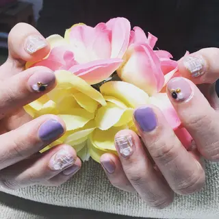 ネイル nail salon＆school felice所属・フェリーチェ瑞江店 新山のネイルデザイン