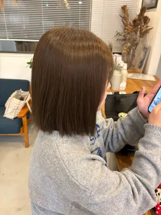 カラー Gigi宇都宮所属・渡辺 樹花のヘアスタイル