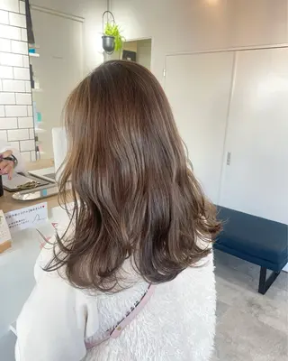 カラー ハルカ ・のヘアスタイル