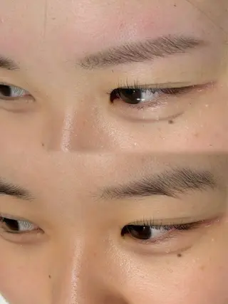 アイブロウ 髪質改善韓国レイヤー /カラー/miyuのヘアスタイル