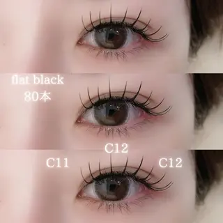 マツエク・マツパ Babe 天神 ayamiのマツエク・マツパデザイン