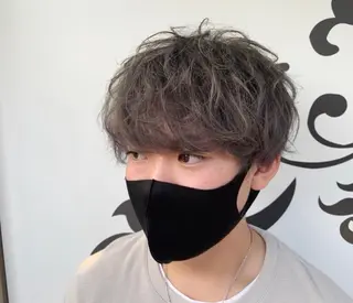 カラー メンズ [渋谷美容師] 玲弥のヘアスタイル