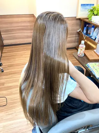 ロング Annon プライベートサロンのヘアスタイル