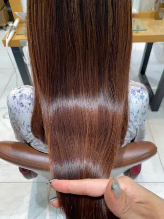 ロング 艶感カラー/ SHIN　YUKIのヘアスタイル