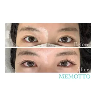 マツエク・マツパ MEMOTTO CHIHIROのマツエク・マツパデザイン