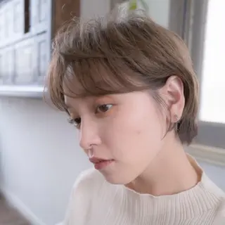 ショート カラー ハイトーン/ボブ/ ハイライト🌱ᩚ涼介のヘアスタイル