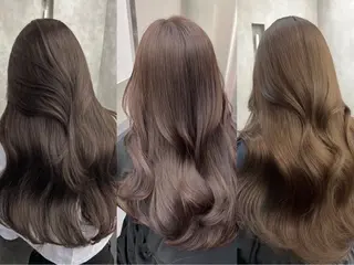 ロング 🖤hana/顔周り /韓国風ヘア🖤のヘアスタイル