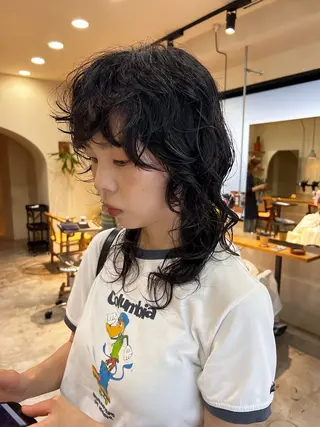 ミディアム パーマ imai /カット/パーマのヘアスタイル