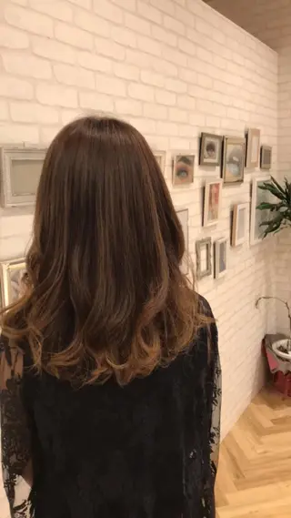 セミロング ému エミュ　hair &spa所属・近藤 みゅうまのヘアスタイル