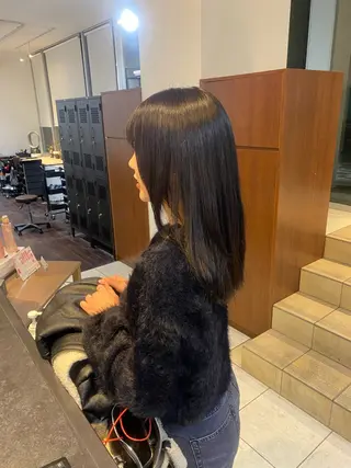 セミロング レイヤー支持no.1 ☆笠原翔一のヘアスタイル