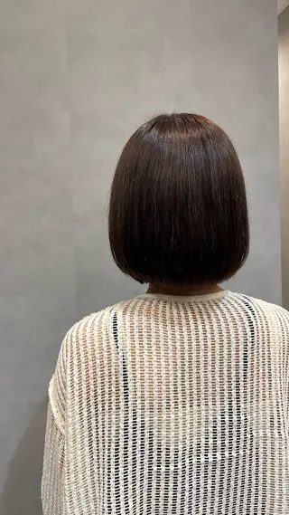 ミディアム カラー 水野 志保のヘアスタイル