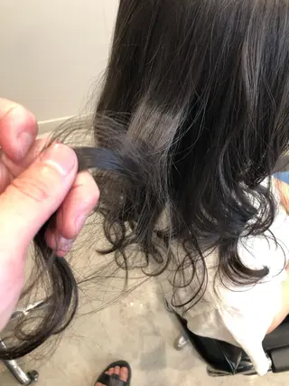 セミロング GO TODAY SHAiRE SALON原宿Stella店所属・GO TODAY シェアサロンのヘアスタイル