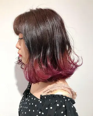 ショート カラー ヘアアレンジ 【池袋/スパイキー ショート】ⓝⓘⓜⓤのヘアスタイル