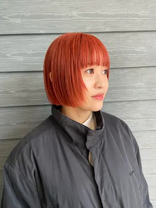 ショート 山岸 未玖のヘアスタイル